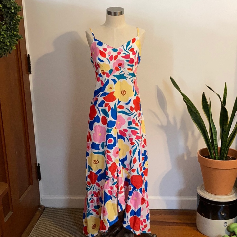 Instagram add floral dress
